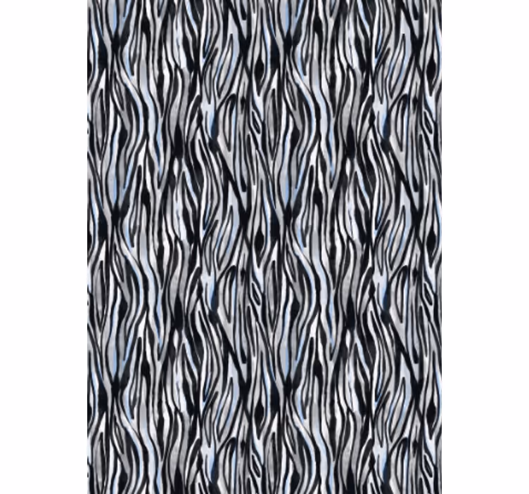 Abstract zebra stripes pattern roller blind - TenStickers
