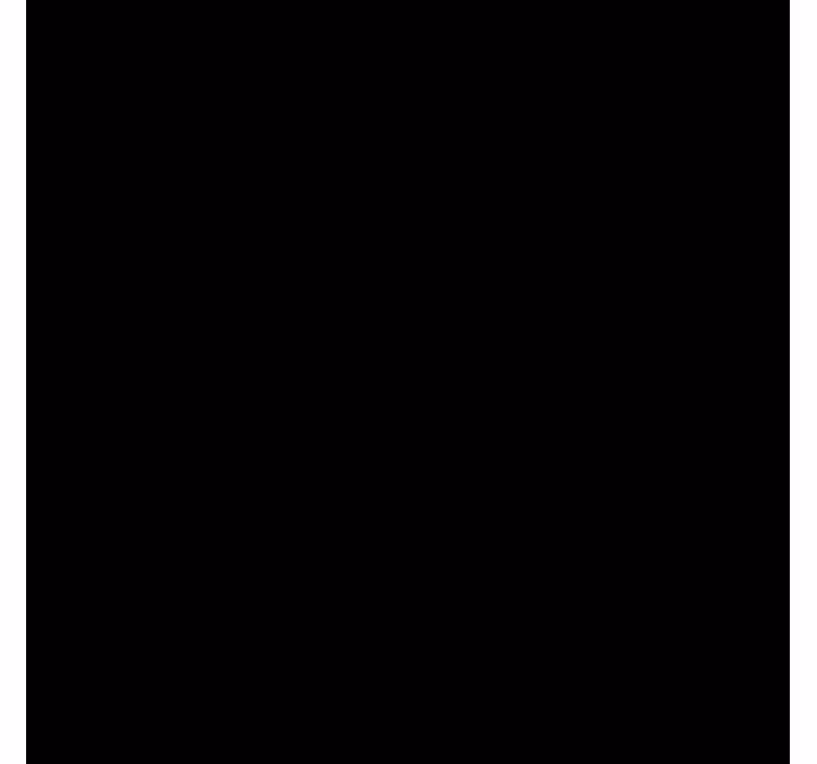 Black monocolor blind kitchen - TenStickers