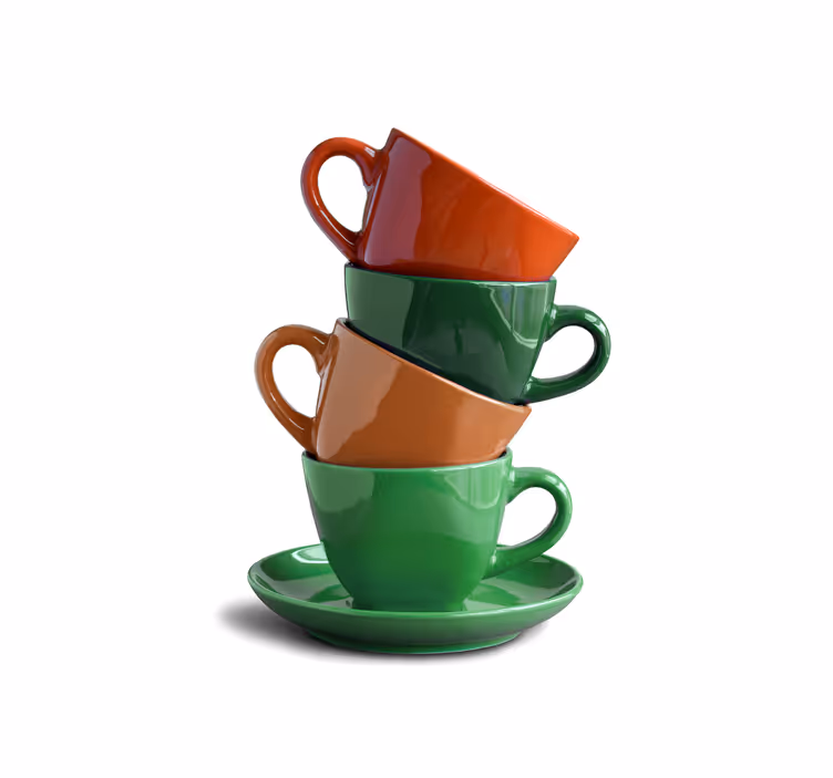 Cups  blind kitchen - TenStickers