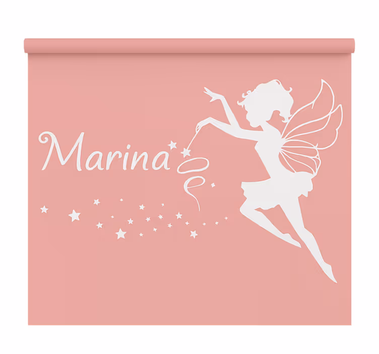 Fairy with name blind children - TenStickers