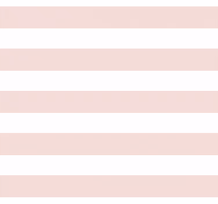 White and pink stripes blind children - TenStickers