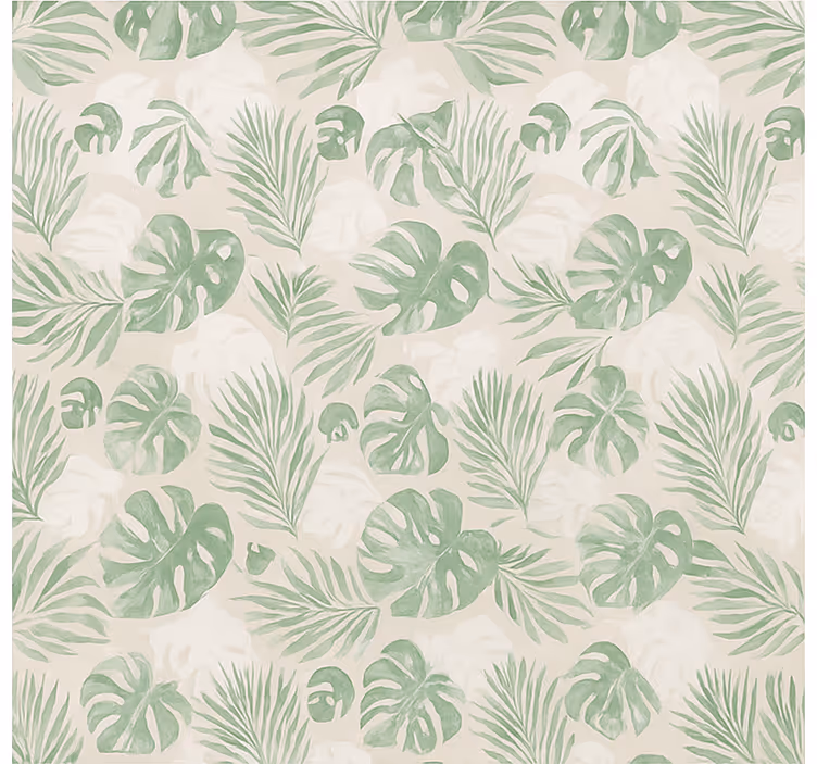 Tropical botanical leaves blind kitchen - TenStickers