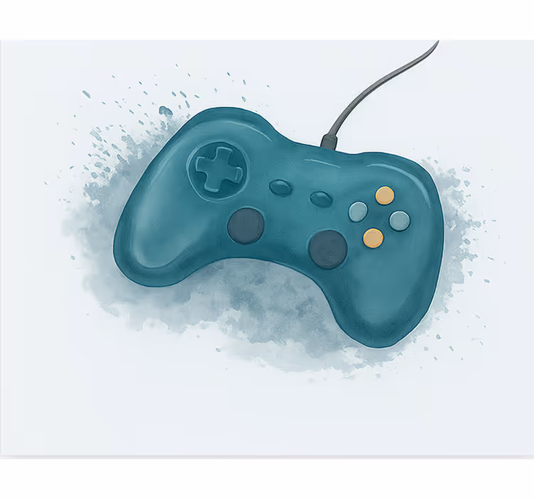 Artistic game console design blind geek - TenStickers