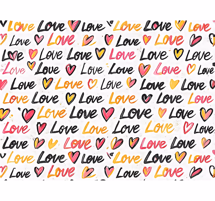 tekst ¨love love love¨ blind teens - TenStickers