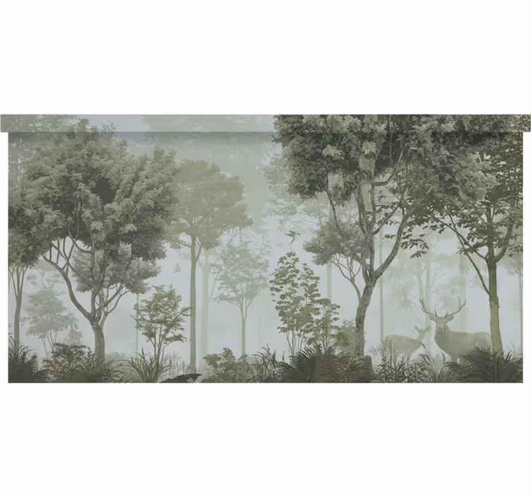 Tree blind tranquil nature retreat - TenStickers