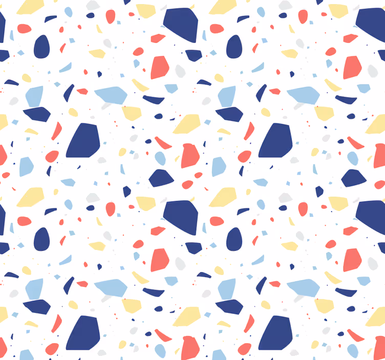Home office blind elegant terrazzo - TenStickers