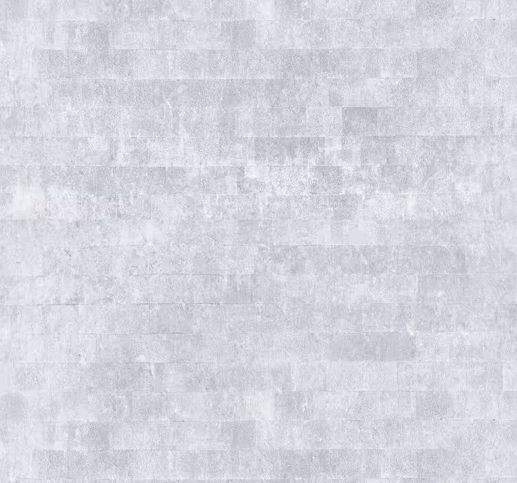 Home office blind in aged gray brick pattern - TenStickers