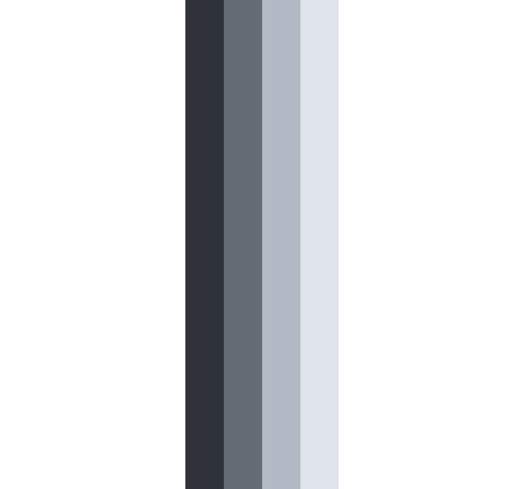 Home office blind elegant vertical gray stripes - TenStickers