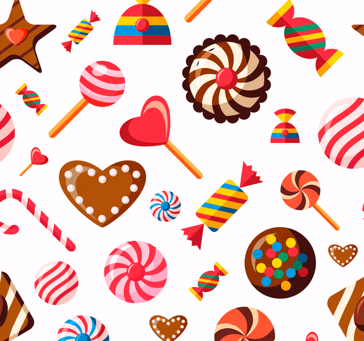 Blind kitchen sweet patterns - TenStickers