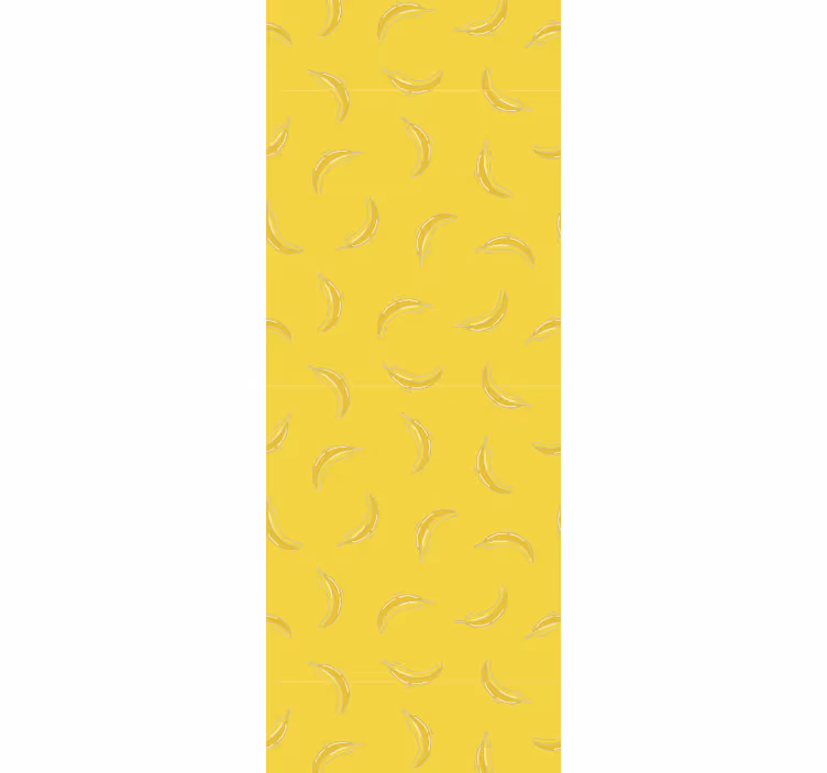 Blind kitchen banana pattern design - TenStickers