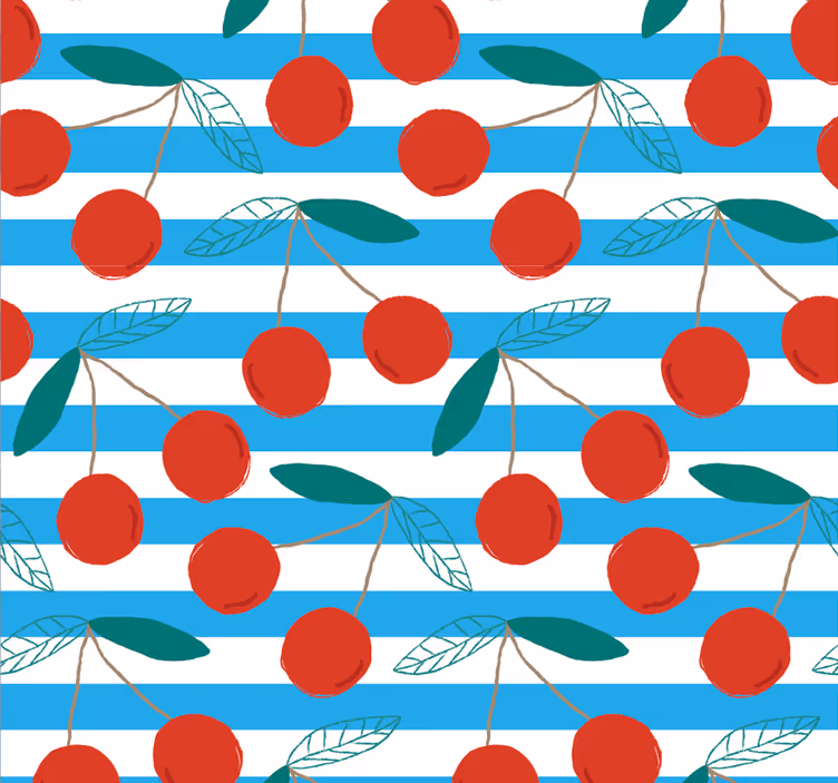 Blind kitchen abstract fruit design - TenStickers