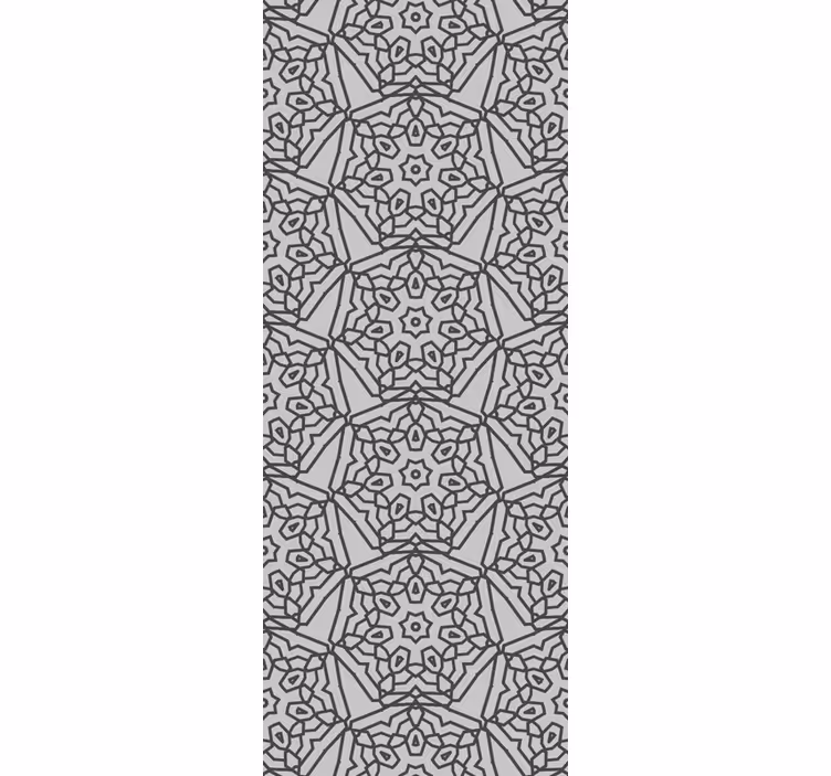 Blind kitchen abstract arabic tile design - TenStickers