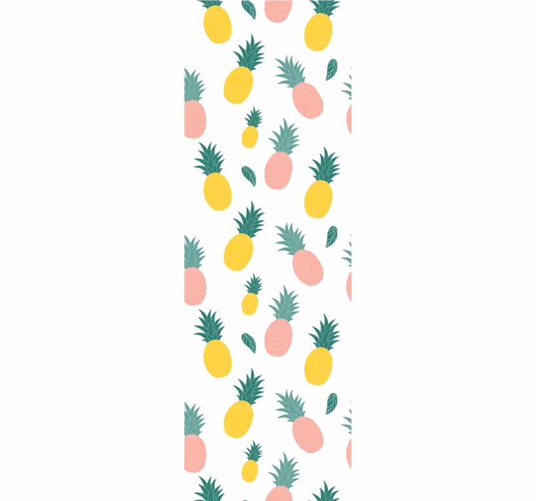 Blind kitchen pineapple pattern fruit design - TenStickers