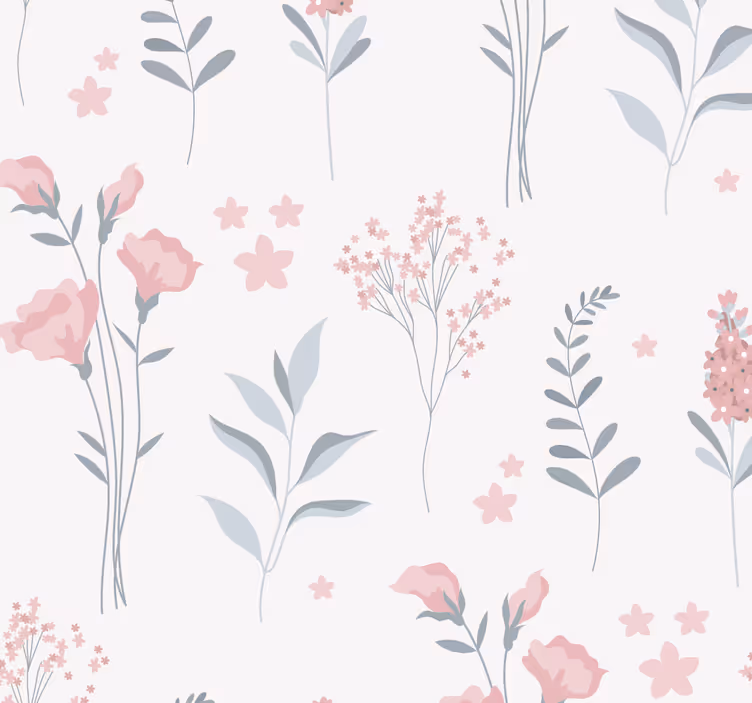 Blind kitchen pink blossom flowers - TenStickers