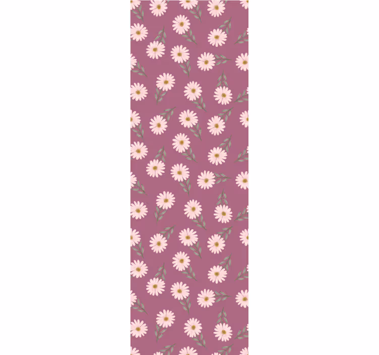 Blind kitchen little pink daisies design - TenStickers