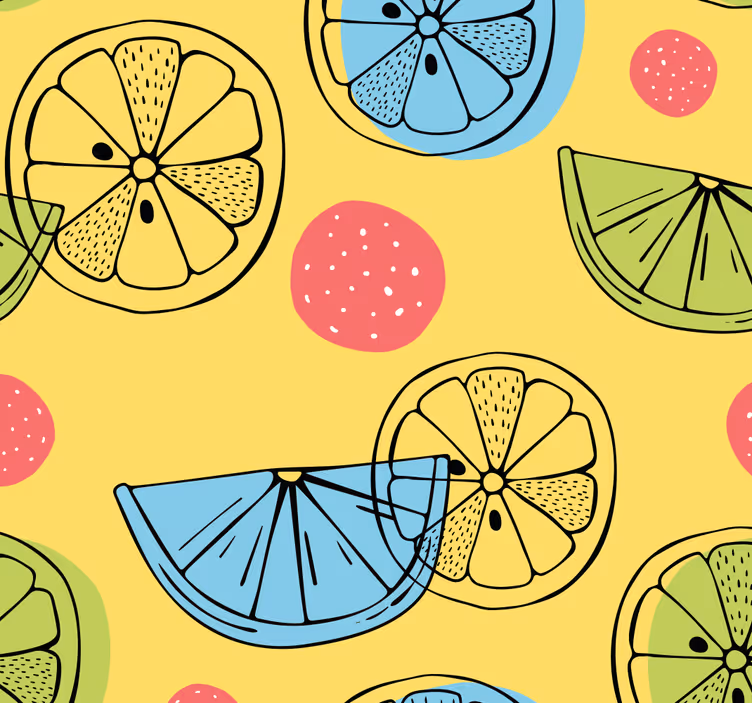 Blind kitchen citrus delights - TenStickers