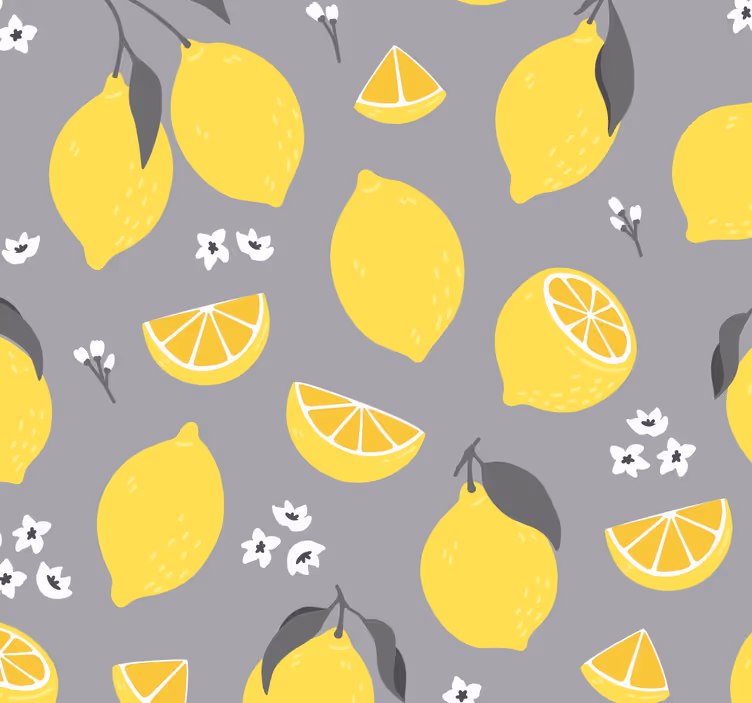 Blind kitchen tropical lemon blend - TenStickers