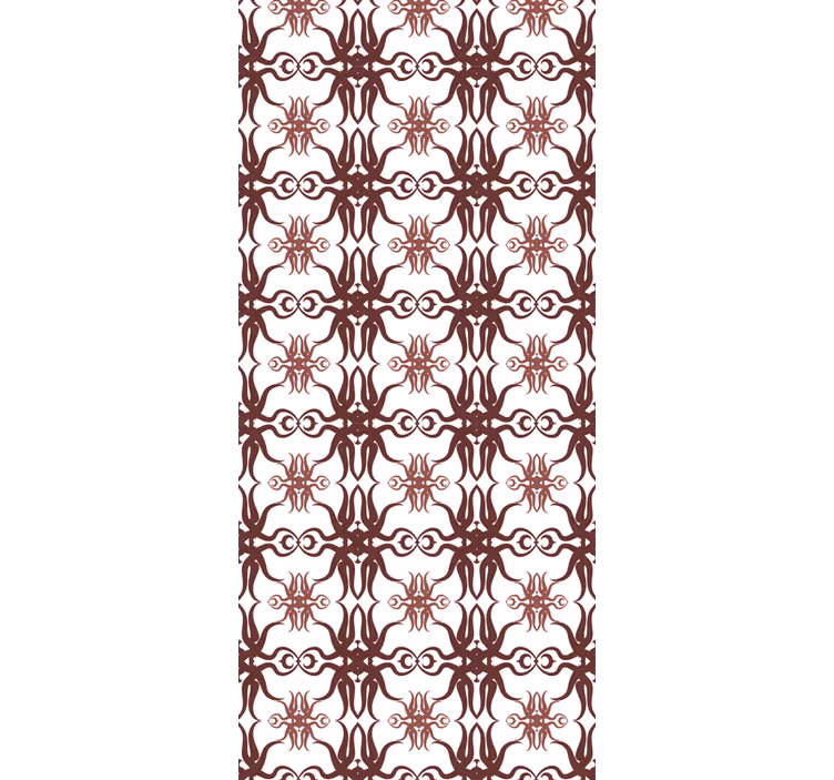 Dining room blind original design damask style - TenStickers