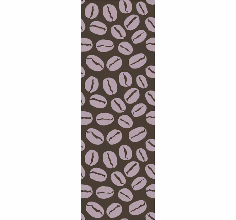 Dining room blind beautiful coffee beans - TenStickers