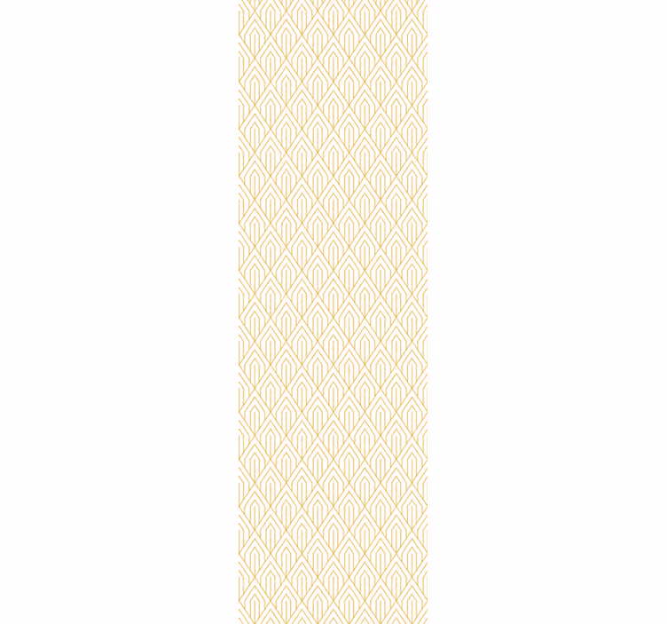 Dining room blind modern white design - TenStickers