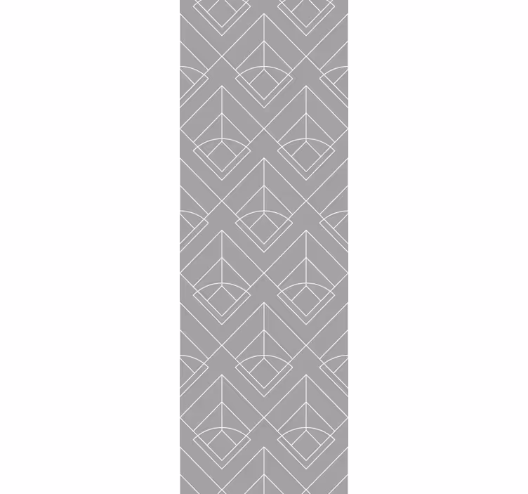 Dining room blind in elegant white stripes - TenStickers