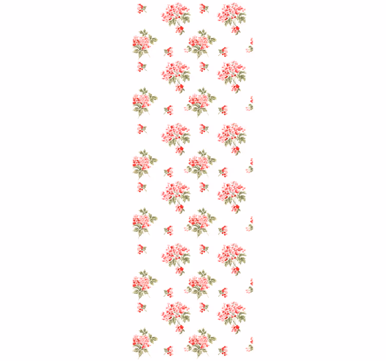Dining room blind in minimalist shabby chic design - TenStickers