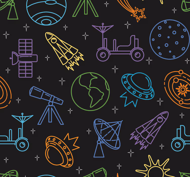 Blind children celestial exploration experience - TenStickers