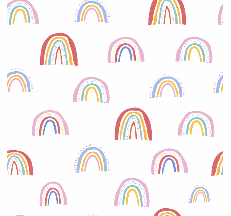 Blind children enjoy vibrant rainbow designs - TenStickers