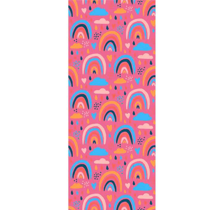 Blind children playful rainbow designs - TenStickers