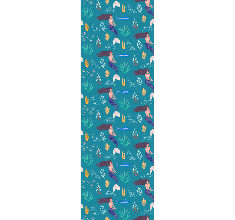 Blind children underwater mermaid - TenStickers