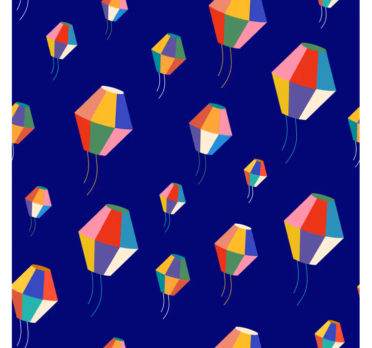 Blind children hot air balloons - TenStickers