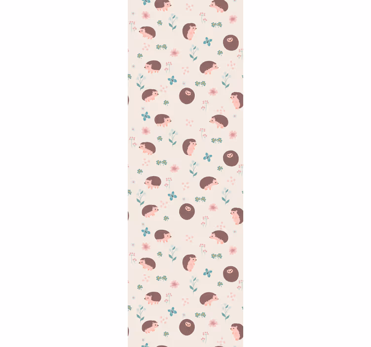 Blind children cute hedgehog collection - TenStickers