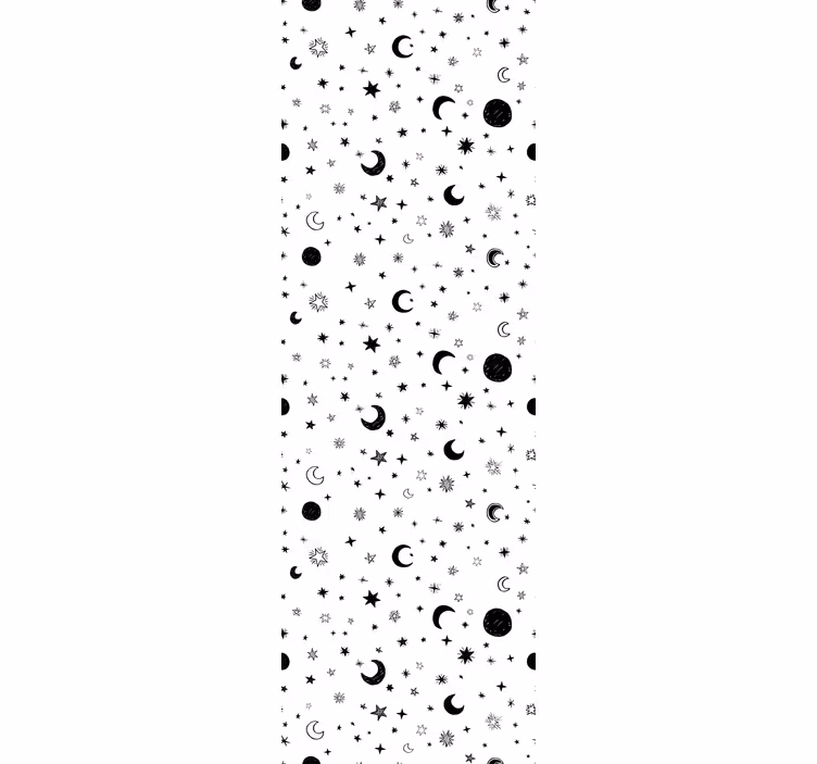 Blind children outer space with stars - TenStickers
