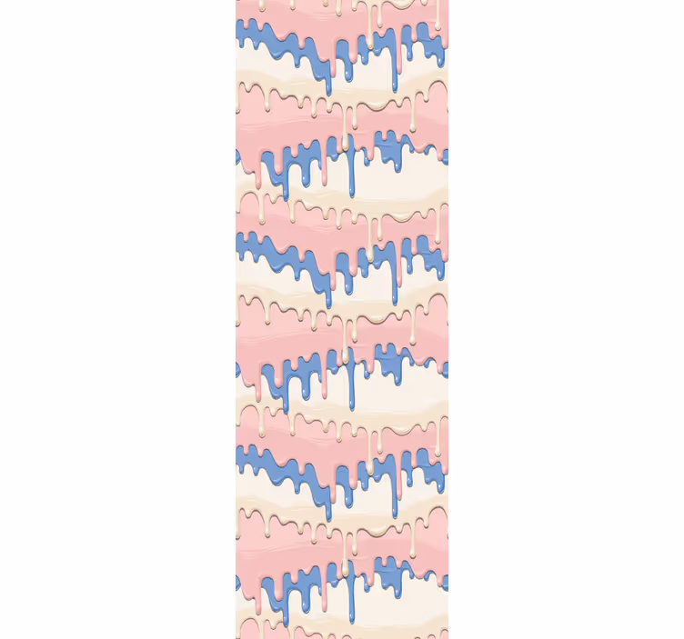 Blind children pastel paint dripping - TenStickers