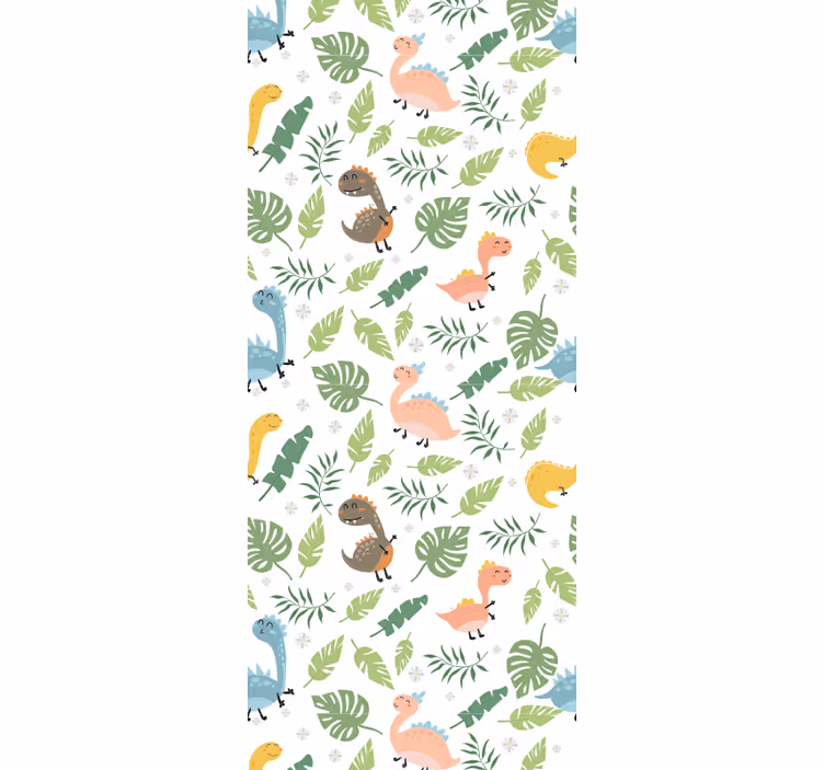 Blind children in a pastel colors forest - TenStickers