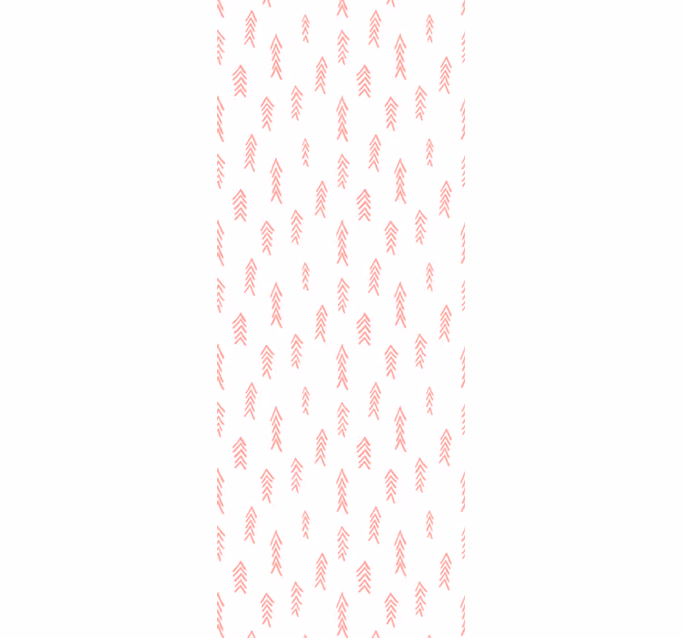 Blind children pink arrows pattern on white background - TenStickers