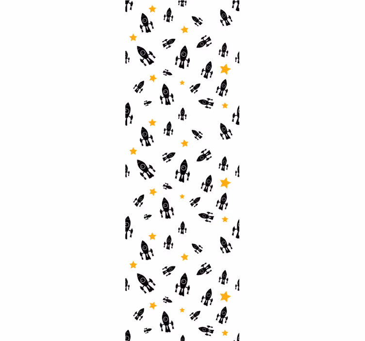 Blind children explore dark rockets - TenStickers