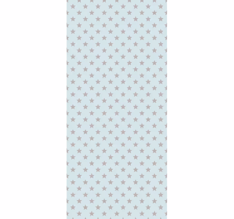 Blind children blue background with gray stars - TenStickers