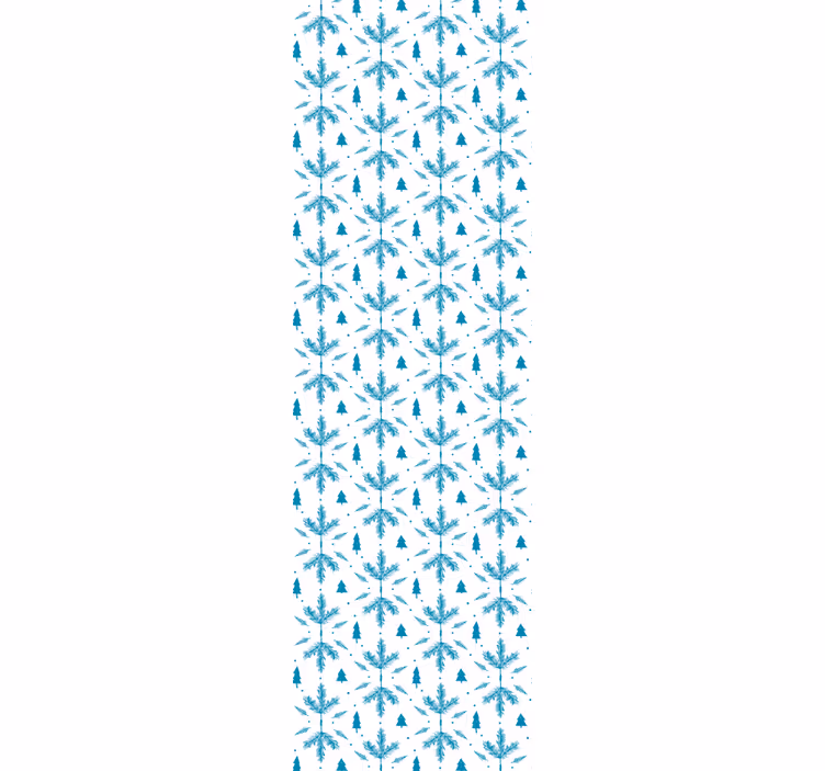 Blind children nordic style seasonal blue - TenStickers
