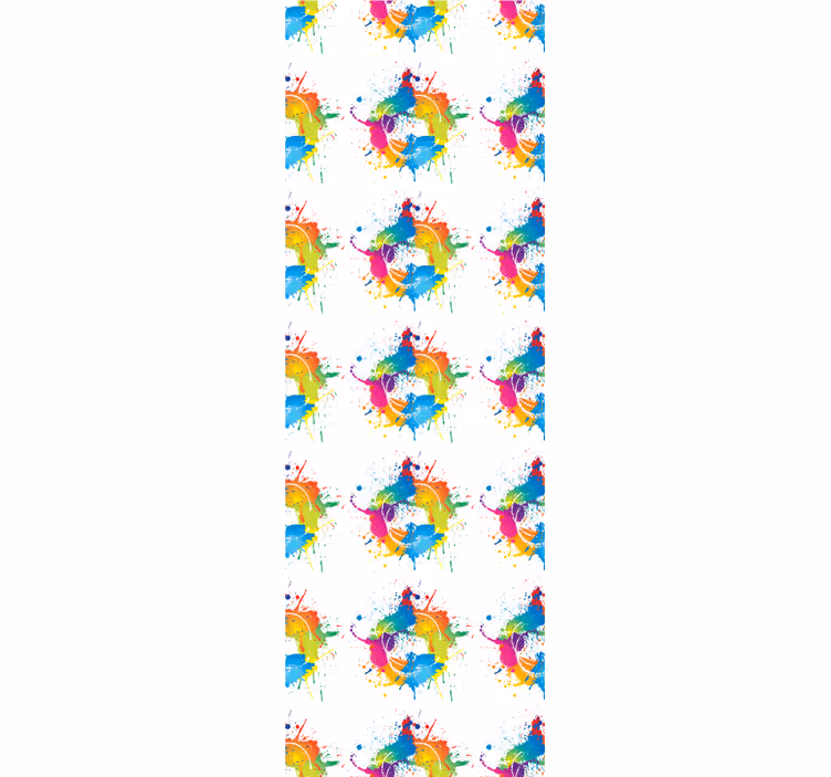 Blind children color background - TenStickers