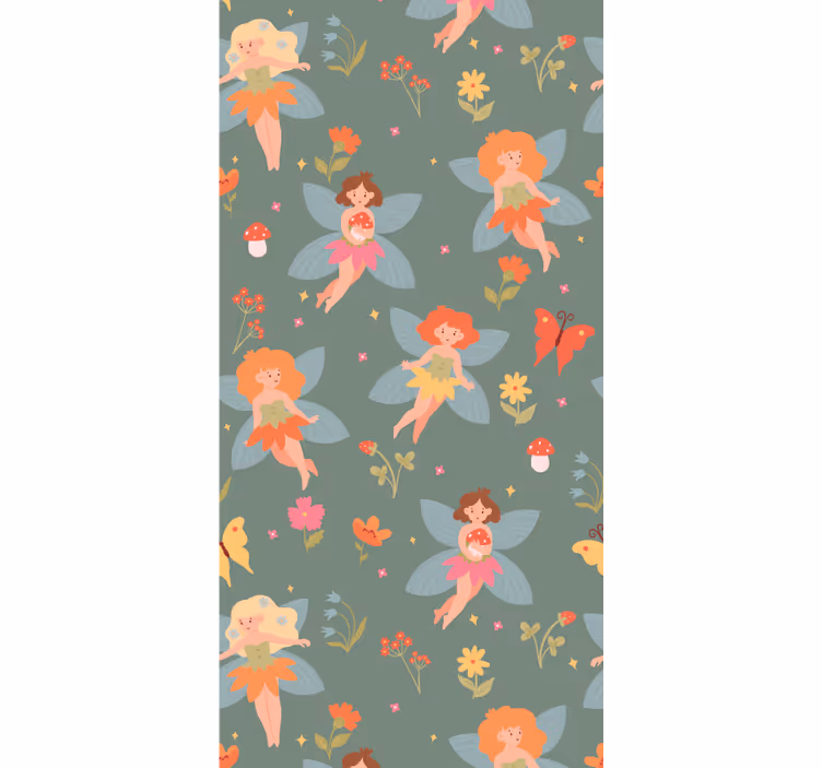 Blind children garden blooms - TenStickers