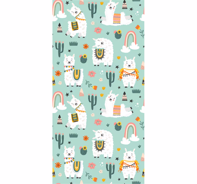 Blind children rainbows and cacti toys - TenStickers