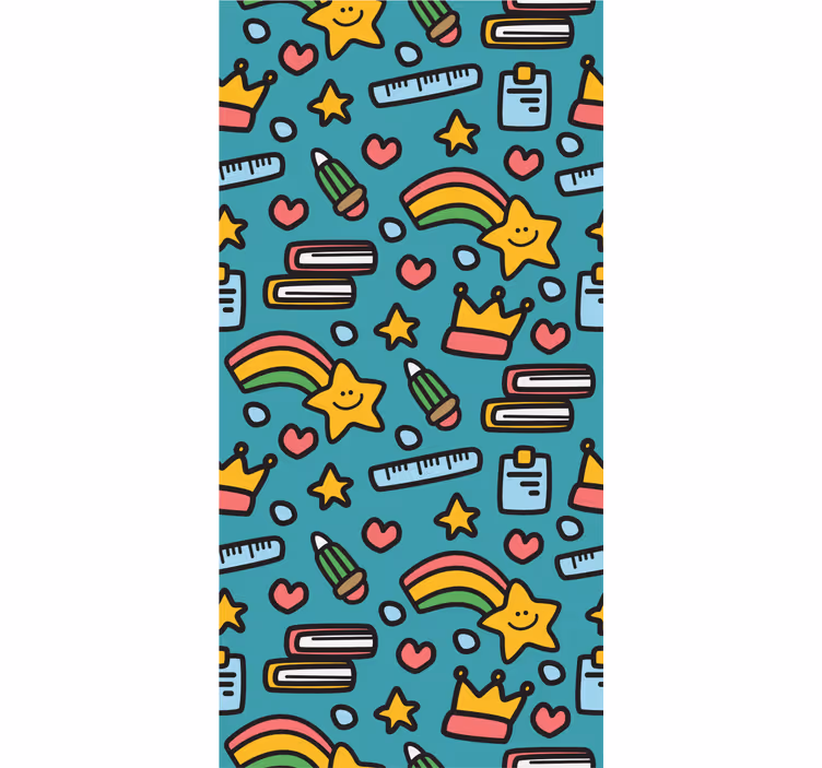 Blind children kawaii child design - TenStickers
