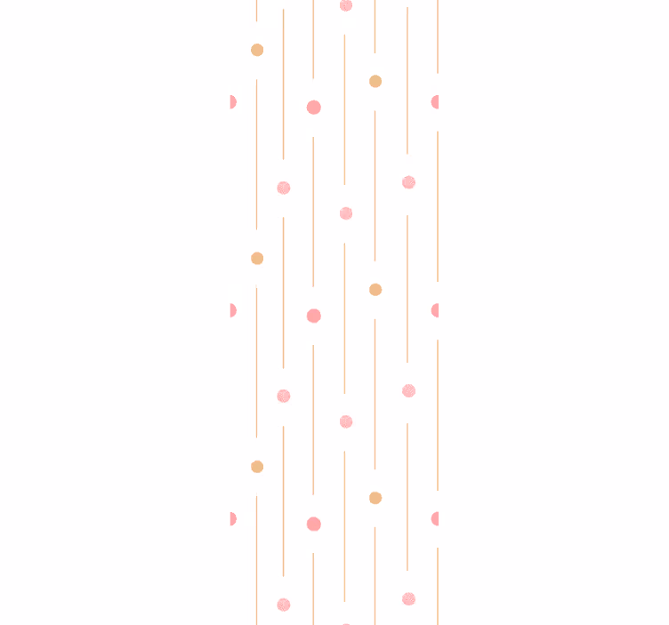 Blind children colourful drawn dots with lines - TenStickers
