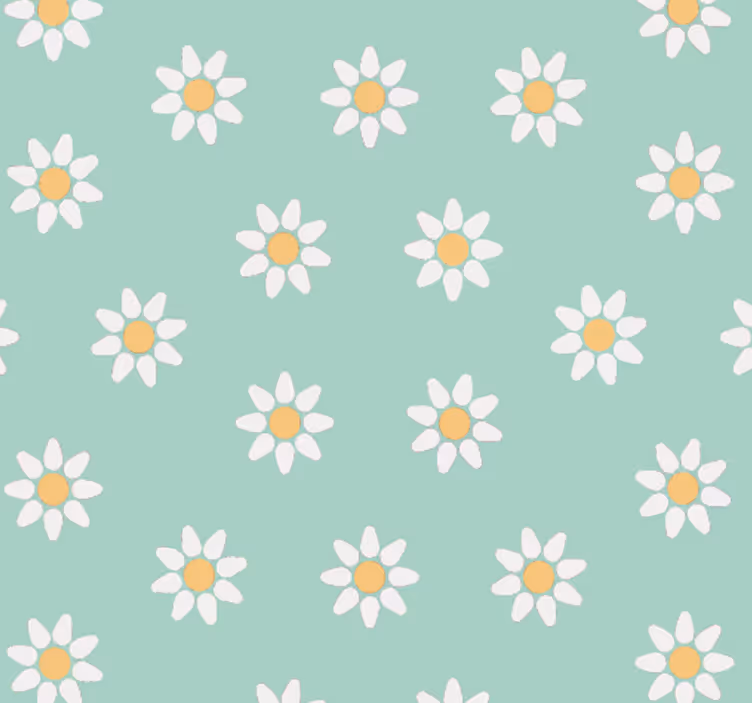 Blind children daisy pattern - TenStickers