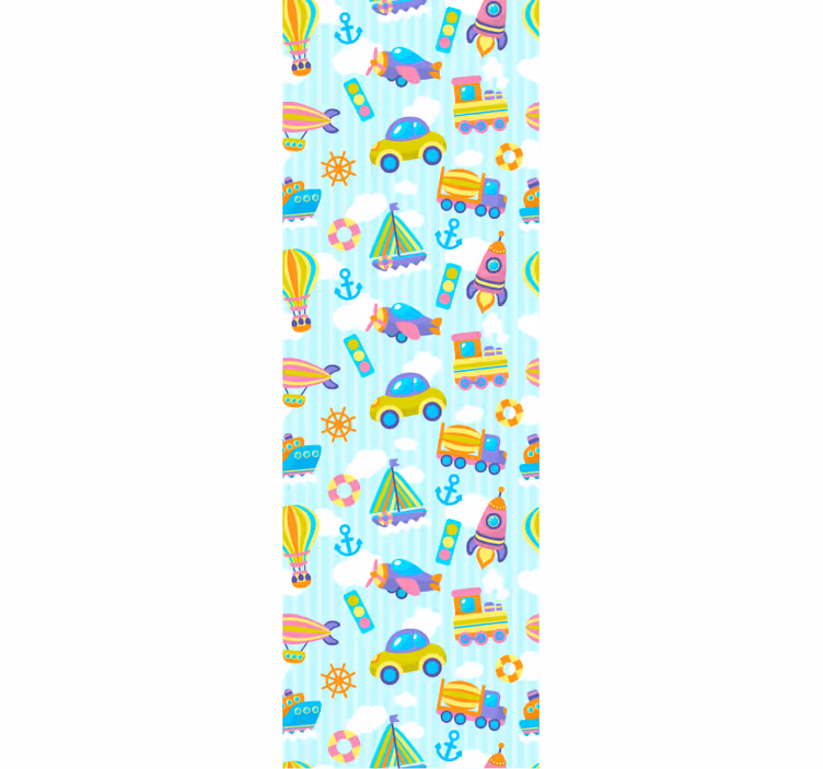 Blind children cute car design - TenStickers