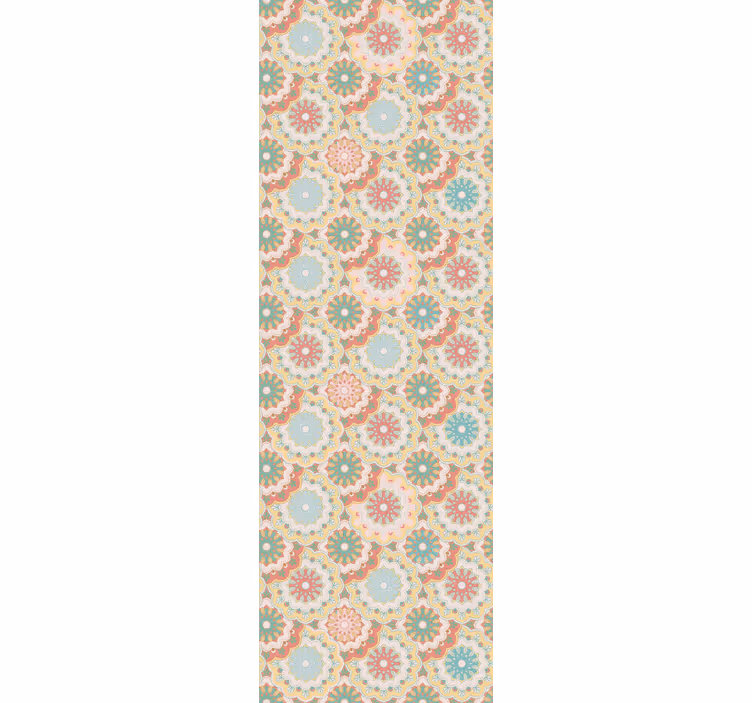 Blind office fabric "granny chic" - TenStickers