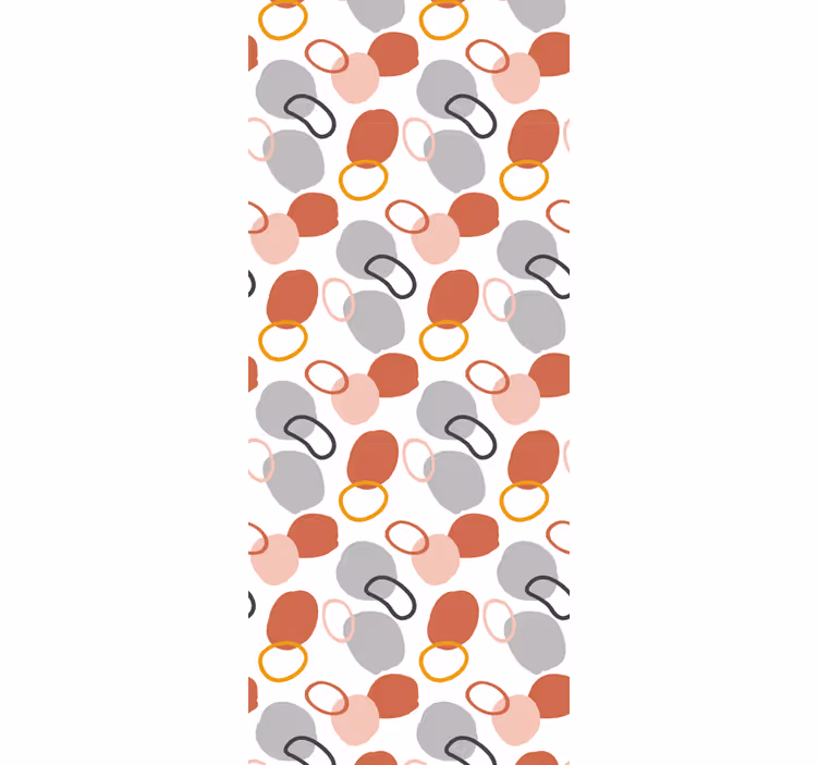Blind office colorful geometric dots - TenStickers