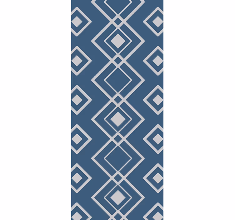 Blind office superfresco easy navy geometric - TenStickers