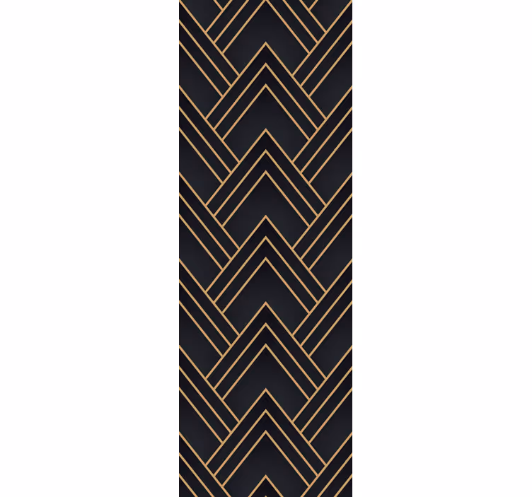 Blind office geometric cascade design - TenStickers